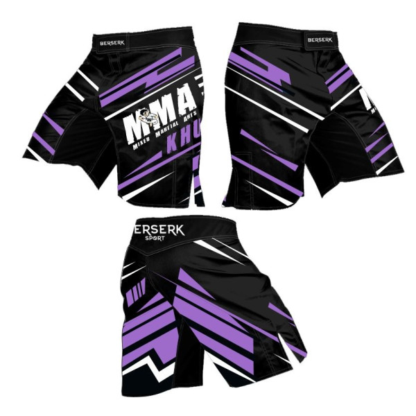 Шорти для MMA / Лавандові